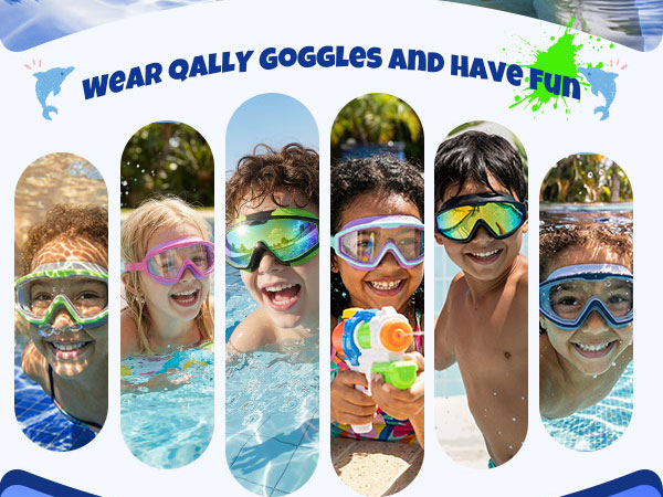 Wear QALLY Goggles and Have Fun