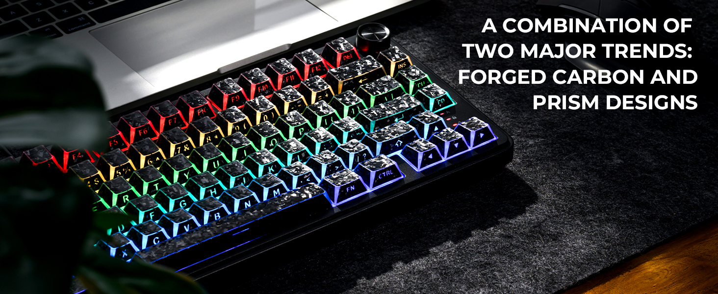shine through keycaps