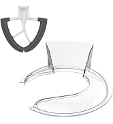 Pouring Shield with Flex Edge Beater for KitchenAid by Fgreeble