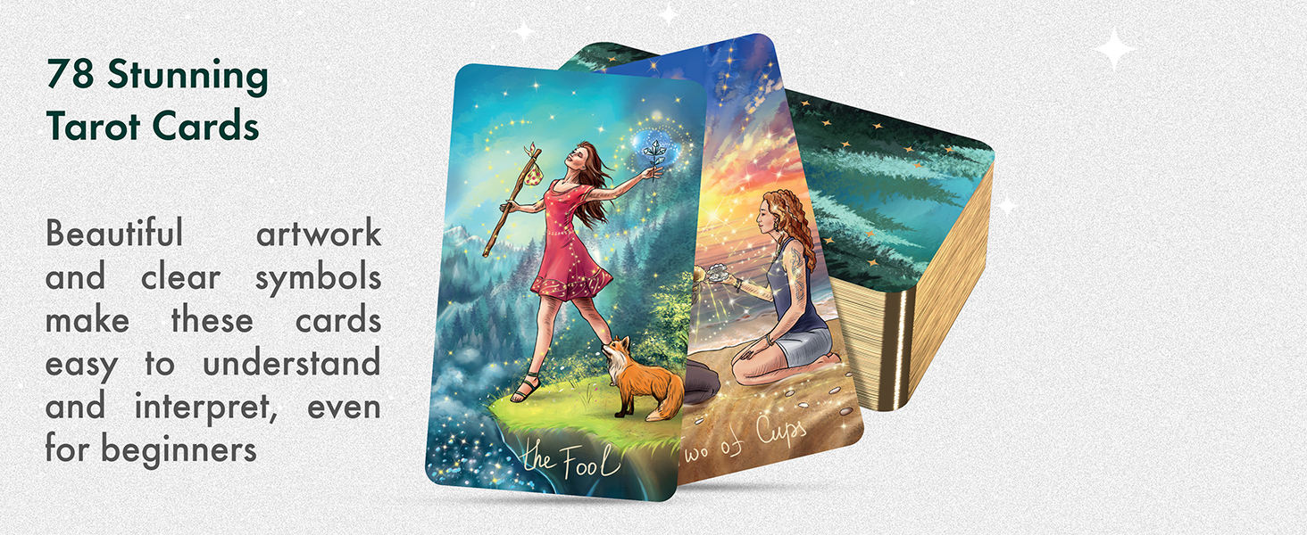 cartas de tarot tarot deck with guide book fairy tarot cards light seers tarot deck