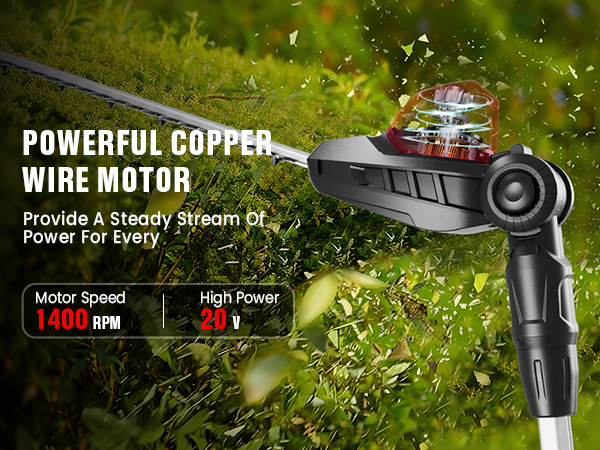 electric hedge trimmer cordless