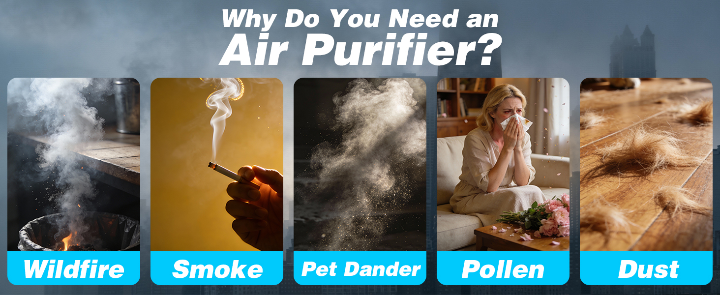 Negative Ion Air Purifier Plug in