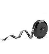 1 Pack Soft Tape Measure Retractable Measuring for Body Fabric Sewing Tailor,Black Sewing Tape Me...