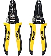 DOWELL 10-22AWG+22-30AWG Wire Stripping Tool Wire Stripper Cutter Pliers Tool Multi-Function Hand...