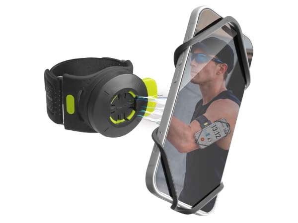 BONE Run Tie Connect Kit 3, Magnetic Quick Release Running Phone Armband