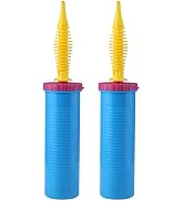 KAWKALSH Hand Balloon Pump, Dual Action Two-Way Inflator, Manual Air Blower for Balloons