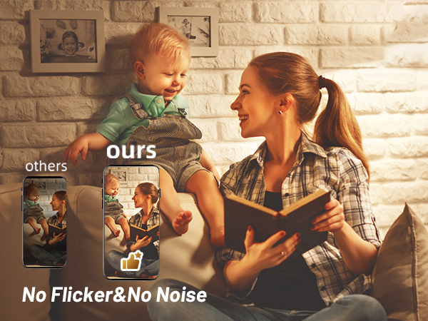No Flicker and Noise