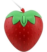 Wired Mouse Cute Small Computer Mouse for Laptop, Small Size Pocket Silent USB Optical Mini Corde...