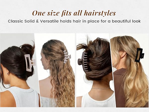 bendable hair clips