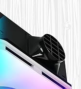 Orsong Bathroom Exhaust Fan with Bluetooth Speaker, 7 Dynamic RGB Lighting, 3000K-6000K Adjustabl...