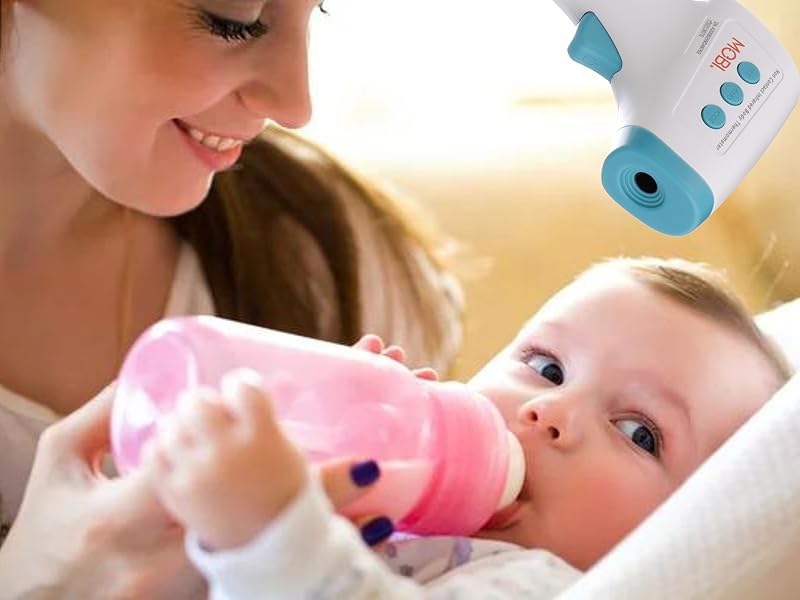 MOBI - Baby Non-Contact Forehead Digital Thermometer with Object Temperature Mode