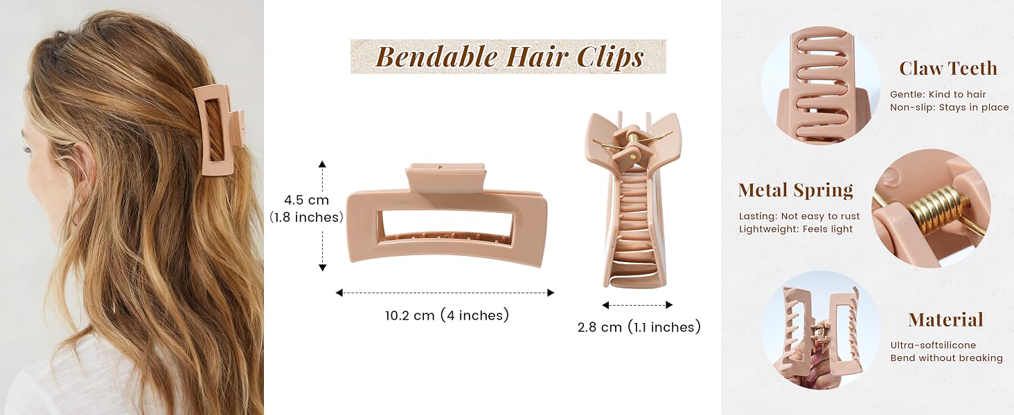 cozy clip claw clip