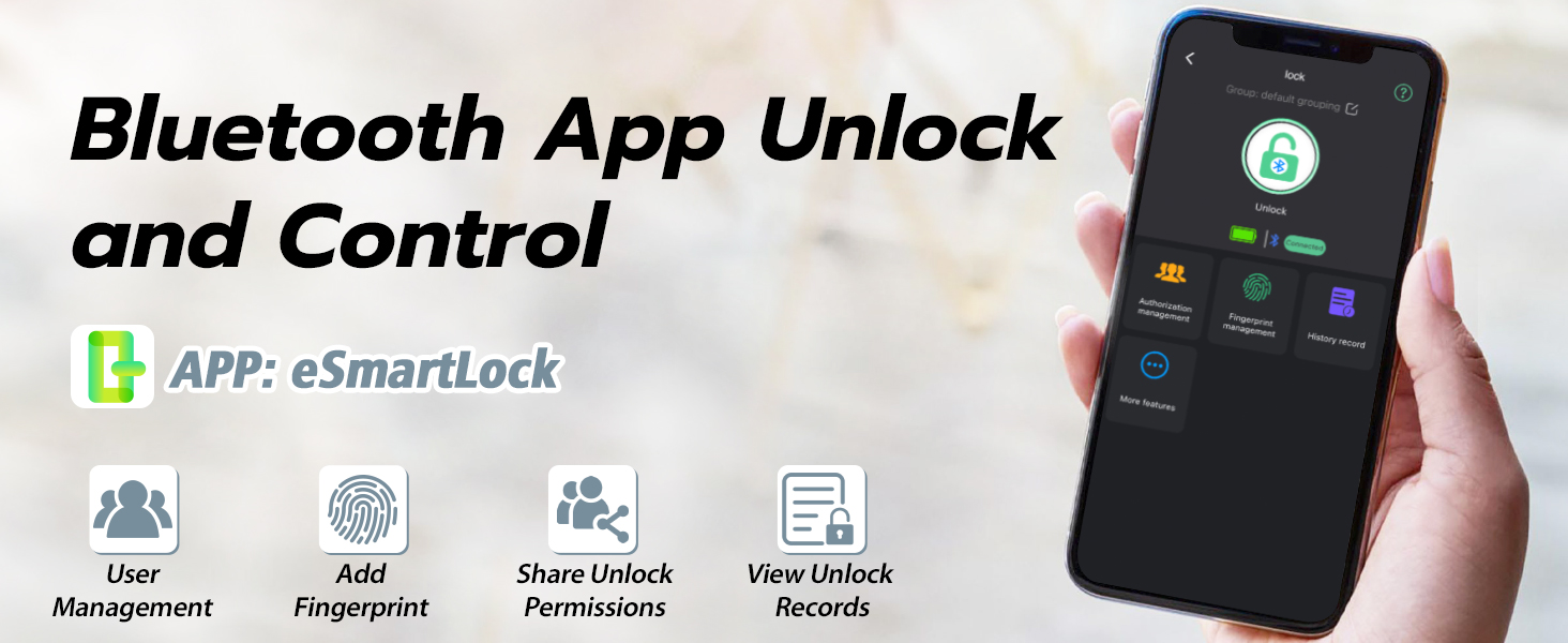 Fingerprint Padlock,Smart Padlock