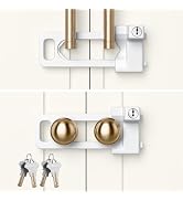 AST Keyed Cabinet Lock, 2 Metal Locks 4 Keys, Key Alike, Short Version, Adjustable Childproof Cab...