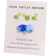 Cute A Card With A Turtle ,Handmade Emotional Support,You're Turtley Awesome, Turtle Motivational...