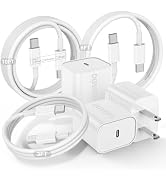 DGVERS Fast Charger for iPhone 17 16 15 Charger Fast Charging 3Pack, 3+6+10ft USBC to USBC Cable ...