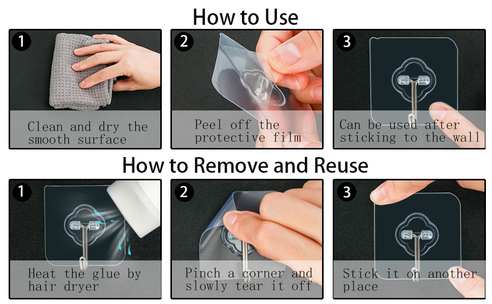 Adhesive Hooks