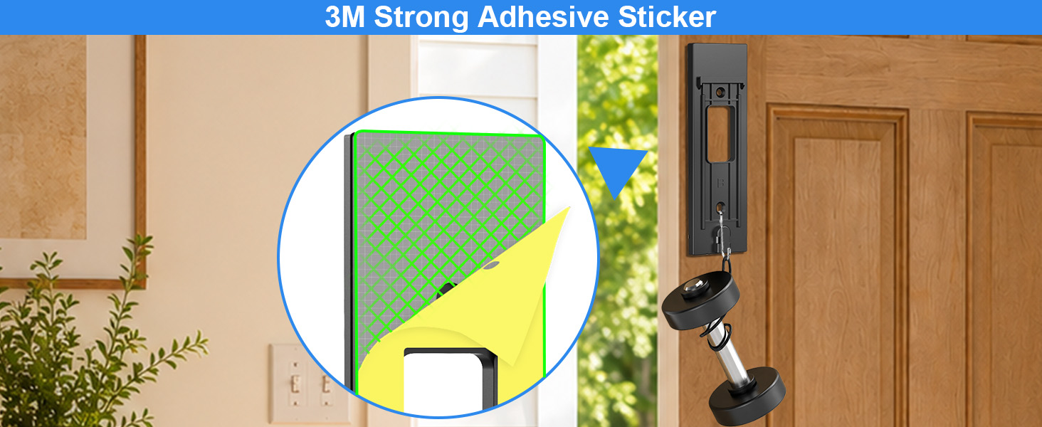 ring doorbell holder adhesive mounting bracket doorbell camera holder doorbell camera mount