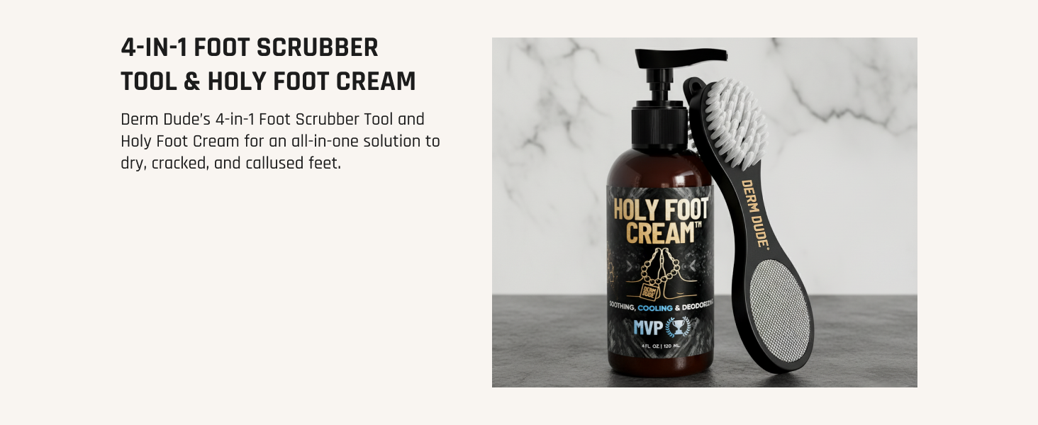 Holy Foot Cream Foot Scrubber MVP Coconut rush stroberry lolipop