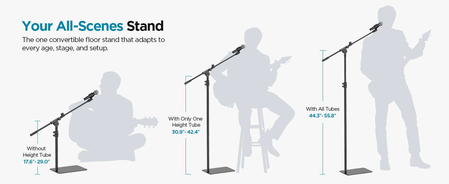 mic stand floor