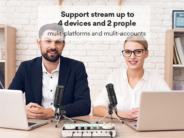 Stream up 2 people