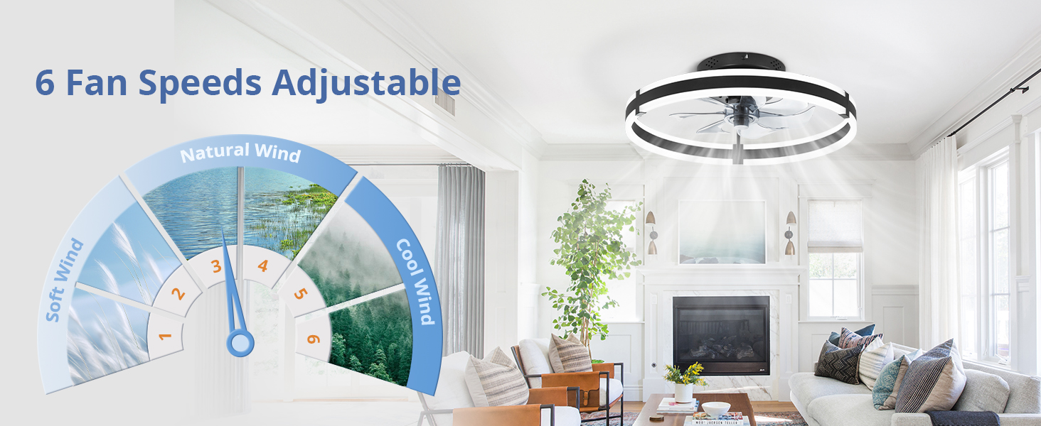 Ceiling Fans with Lights and Remote