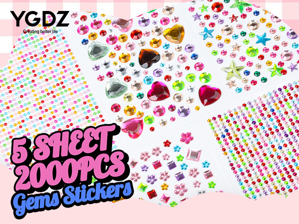gem stickers