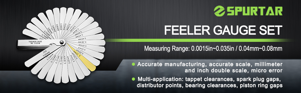 feeler gauge set