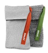 ZOMCHI 2 Pieces Different Roughness Soap Pouch and Soap Saver Pocket for Use in Shower, Body Scru...