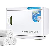 Hot Towel Cabinet 23L, Hot Towel Warmer Cabinet with LED Temperature Display, Extra Large Capacit...