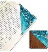 Personalized Leather Bookmarks, Fun & Cute Book Accessories for Reading Lovers, Unbreakable Page ...