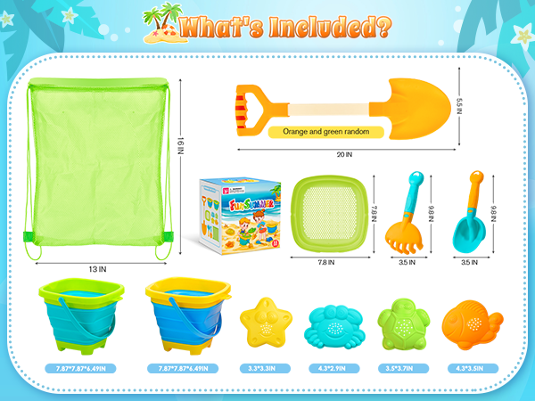 beach toys for kids ages 4-8