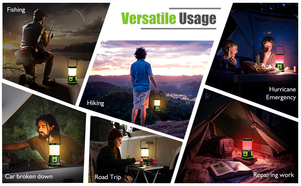 led lantern for camping and emergency blackout situations