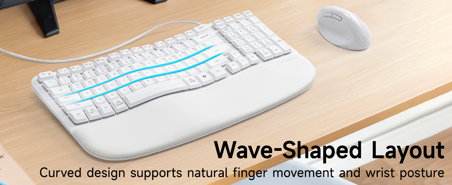 ergonomic keyboard wired
