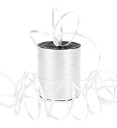 Laviria 600 Yards Curling Ribbon, Balloon String Roll Ribbon and Bows for Gift Wrapping Birthday ...