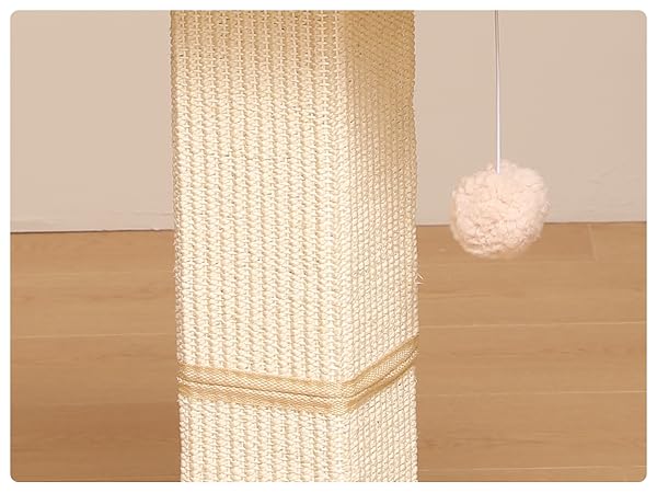 nature sisal cat post