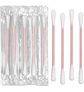 400 Pack Cotton Swabs, Individually Wrapped Cotton Swab, Individually Wrapped Double Tipped Paper...