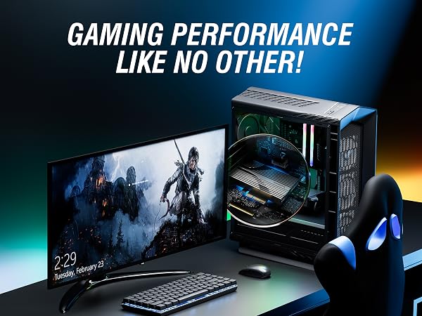 Gaming setup - gaming performance like no other