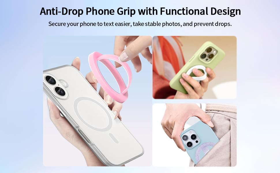 Magnetic Phone Grip Holder