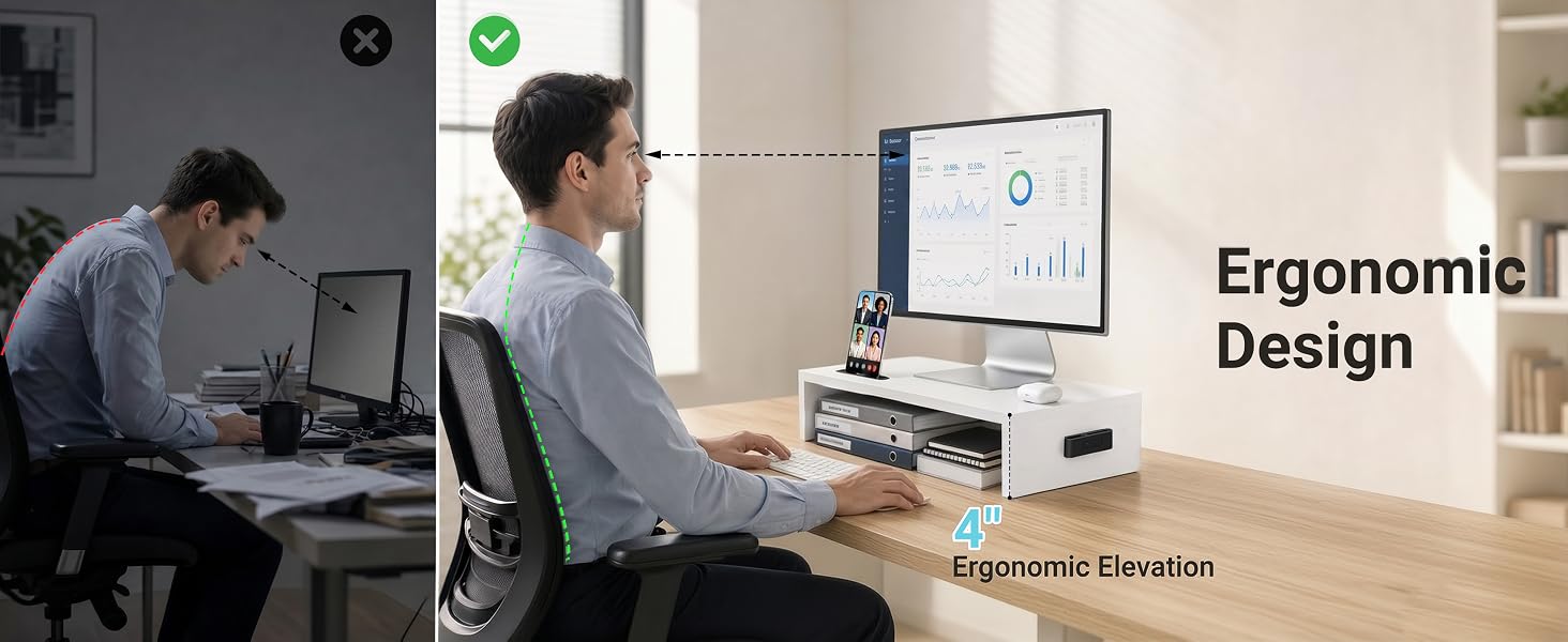 Monitor Stand Riser