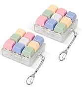 2 Pcs Keyboard Fidget Toys Fidget Clicker for Adults to Relieve Stress and Anxiety Decompression ...