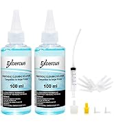 2PK Printhead Cleaning Kit Compatible for Brother Epson HP Canon Nozzle Inkjet EcoTank Officejet ...