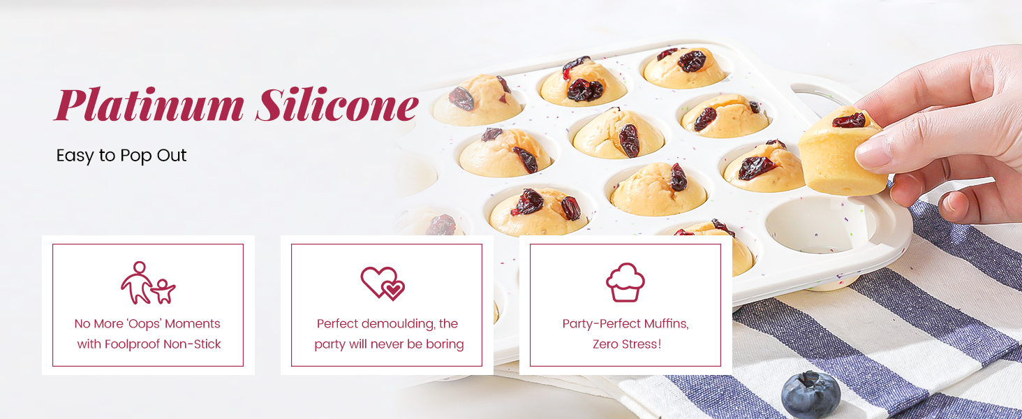 silicone muffin pan