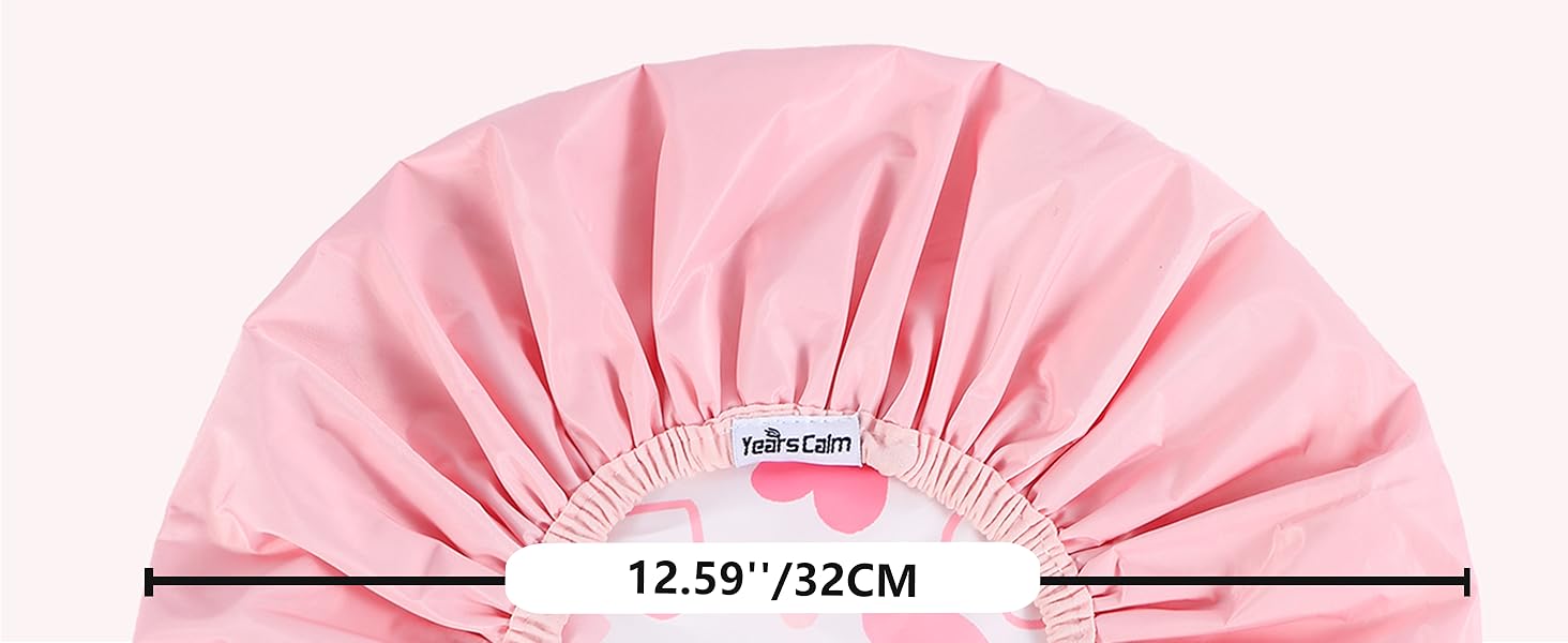 shower cap reusable waterproof