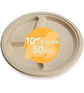 100% Disposable Paper Plates Bulk [10