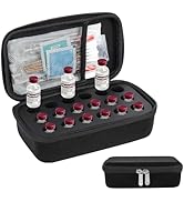 YOUSHARES Insulin Vials Refrigerator Storage Case - 10ml Peptide Vial Protective Holder for Fridg...