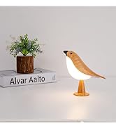 Bird Table Lamp with Remote & Touch Control | 3 Color Temperature & 3-Level Brightness Adjustable...