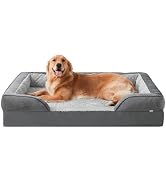 INVENHO Orthopedic Dog Beds Large Sized Dog, XL Washable Dog Sofa Bed Large, Egg-Crate Foam Dog C...