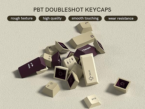 womier double shot keycaps