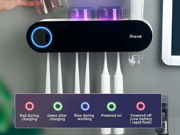 Tooth brush Holders for Bathrooms